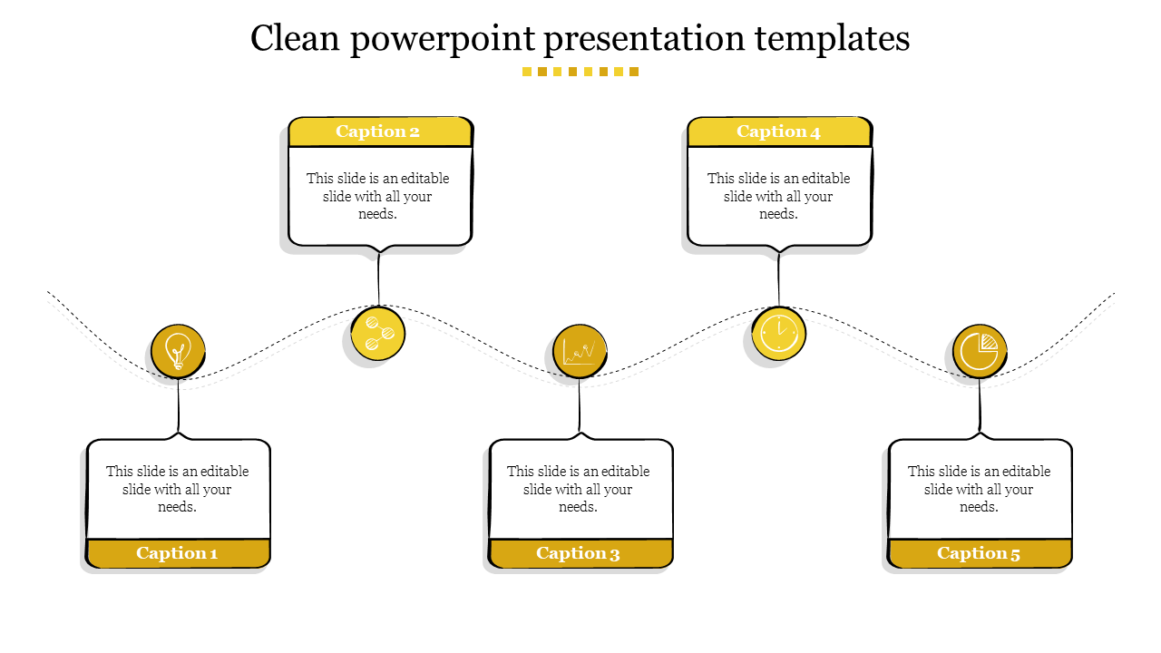 clean powerpoint presentation templates-Yellow